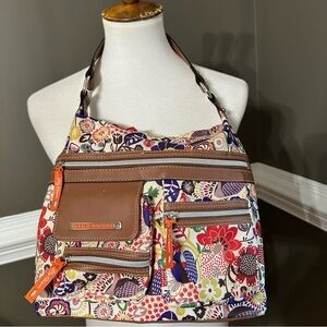 New without tags Lily Bloom Multicolor Floral Shoulder Bag
